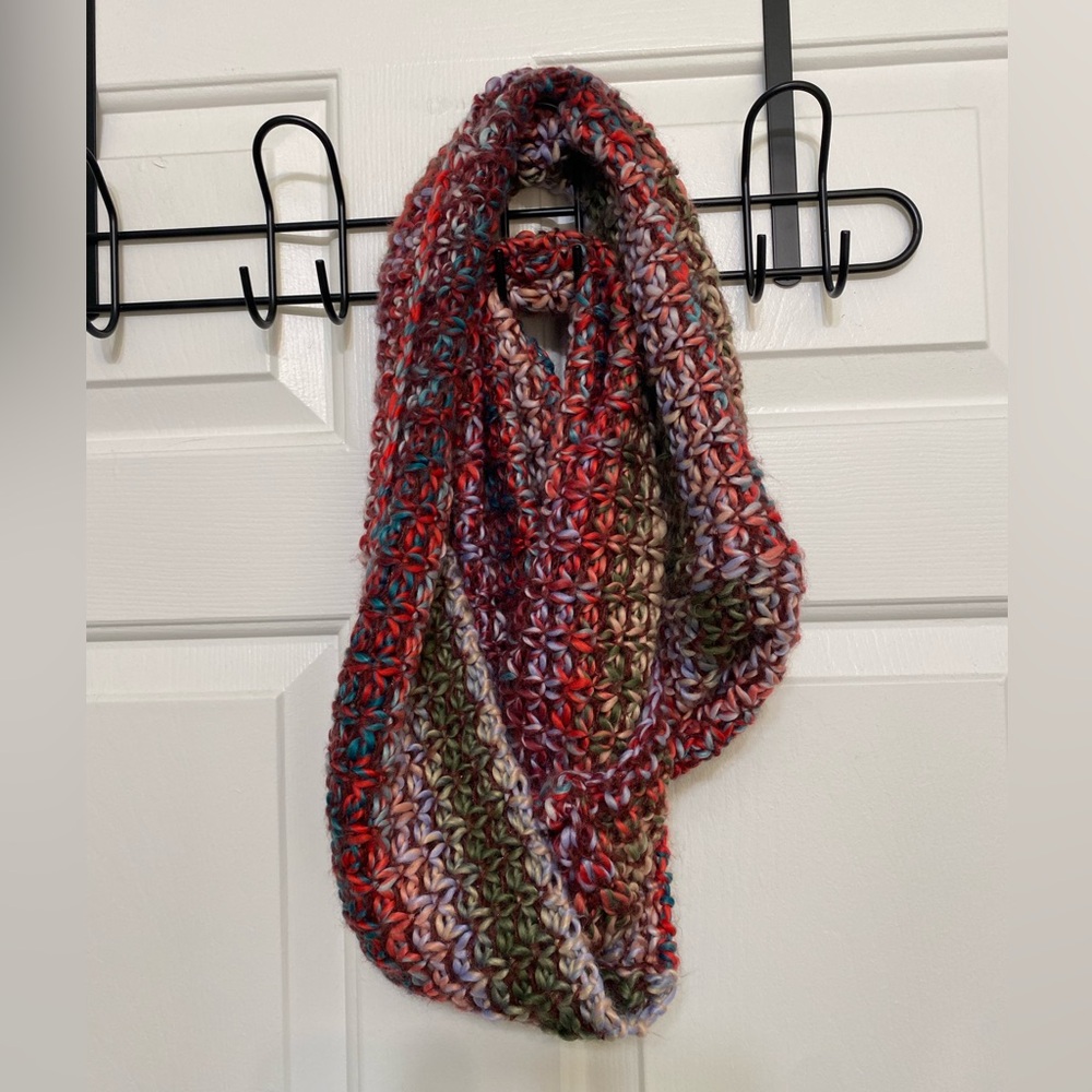 Collection XIIX Multicolor Knit Scarf